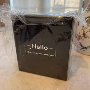 Black Bone Conduction Headphones